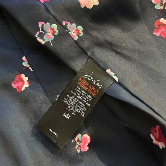 NWT Joules Juliane Blazer Womens French Navy Blue Cotton Size 2 Business/Preppy - Picture 6 of 10